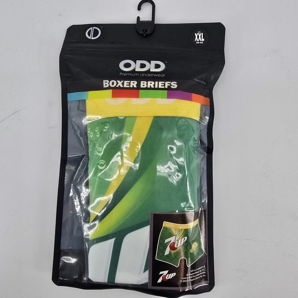2XLARGE MENS ODD 7-UP BOXER BRIEFS‎ - NIP